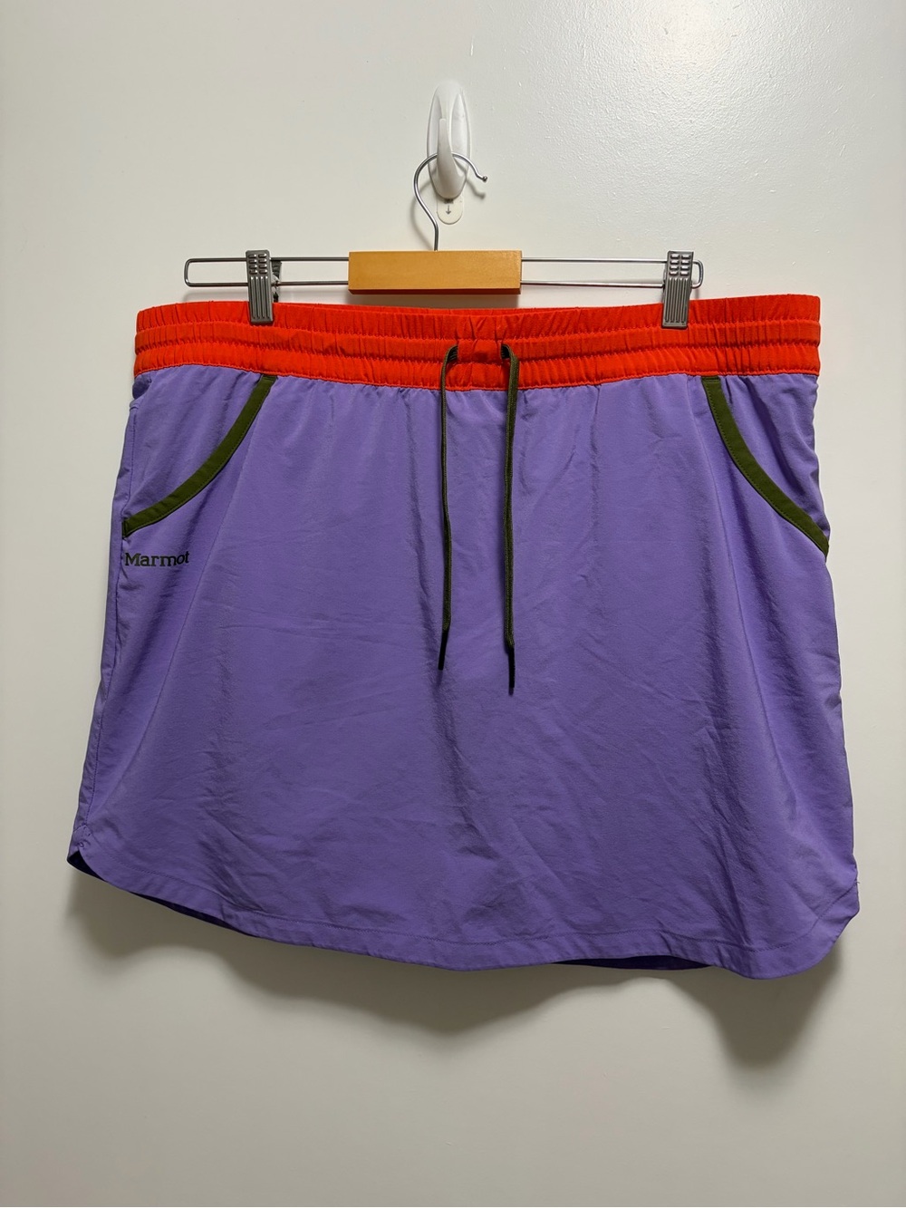 Marmot Women's Elda Skort Purple Size XL Gorpcore Hiking Outerwear